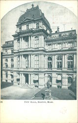 City Hall Boston, MA Postcard Postcard