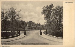 Cadwalader Park - Main Entrance Postcard