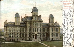 Hall of Languages, Syracuse University New York Postcard Postcard