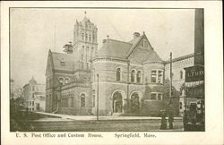 U. S. Post Office and Custom House Postcard