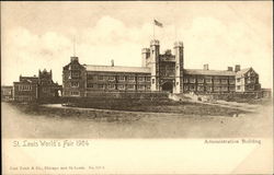 Administration Building 1904 St. Louis Worlds Fair Postcard Postcard