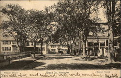 Broad Street, Pitman House & Ocean House Nantucket, MA Postcard Postcard