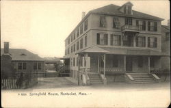 Springfield House Nantucket, MA Postcard Postcard