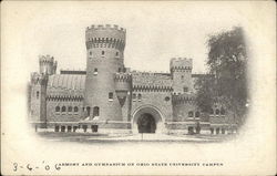 Armory and Gymnasium on Ohio State University Campus Columbus, OH Postcard Postcard