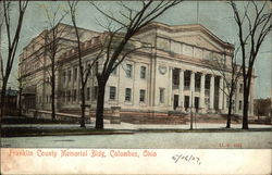 Franklin County Memorial Building Columbus, OH Postcard Postcard