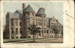 Public Library Toledo, OH Postcard Postcard