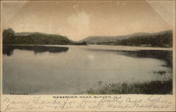 Reservoir Near Butler New Jersey Postcard Postcard