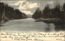 Wappingers Lake, Upper Inlet Postcard