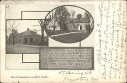 The Old Senate House and Tablet Postcard