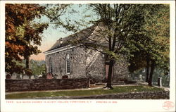 Old Dutch Church in Sleepy Hollow, Erected in 1699 Postcard