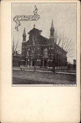 Saint Rose's Church Lima, NY Postcard Postcard