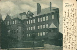 High School, Yonkers Postcard