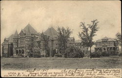 Masonic Home and School Postcard