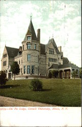 Chi Psi Lodge, Cornell University Ithaca, NY Postcard Postcard