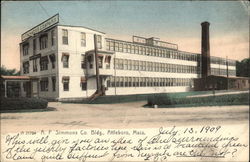 A. F. Simmons Co. Bldg Postcard