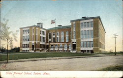 State Normal School Salem, MA Postcard Postcard