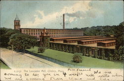 The Lancaster Mill Clinton, MA Postcard Postcard