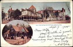 Soda Springs and Cliff House Manitou, CO Postcard Postcard