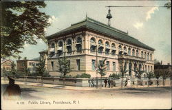 Public Library Building Providence, RI Postcard Postcard