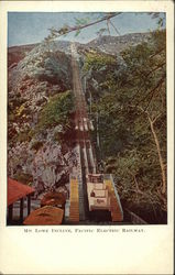 Mt. Lowe Incline, Pacific Electric Railway Mount Lowe, CA Postcard Postcard