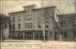 College Inn, University of Minnesota Minneapolis, MN Postcard Postcard