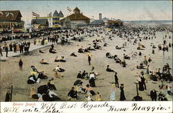 Revere Beach Massachusetts Postcard Postcard