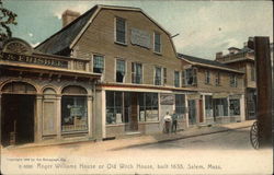 Roger Williams House or Old Witch House, Built 1635 Postcard