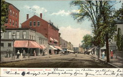 State Street Newburyport, MA Postcard Postcard