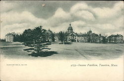 Insane Pavilion Taunton, MA Postcard Postcard