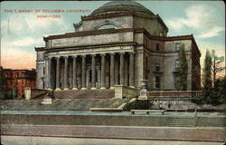 Columbia University - The Library New York, NY Postcard Postcard