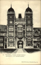 University of Pennsylvania - Memorial Tower Dormitories Postcard