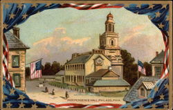 Indenpendence Hall in Philadelphia, Pennsylvania Postcard