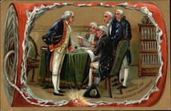 Framing the Declaration of Independence Postcard