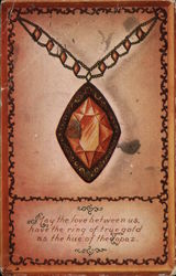 Topaz Pendant Postcard