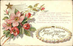 Many Happy Returns of the Day Postcard