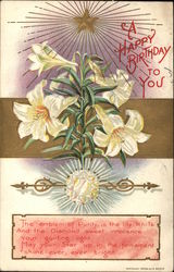 A Happy Birthday to You Postcard