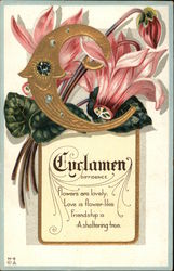 Cyclamen Postcard