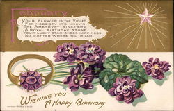 Wishing You a Happy Birthday Postcard Postcard