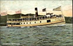 Steamer Katahoin Postcard