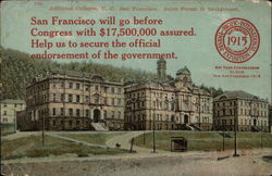 Affiliated College, U.C. San Francisco Postcard