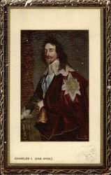 Charles I Art Postcard Postcard