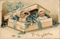 To My Valentine Postcard