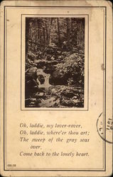 Oh, Laddie, My Lover-Rover Postcard