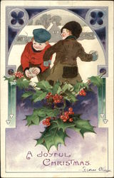 A Joyful Christmas Postcard