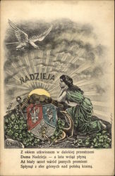 Polish Coat of Arms Postcard