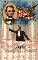 Abraham Lincoln. The martyred President Postcard