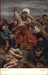 Wernyhdra by Jan Matejko Art Postcard Postcard