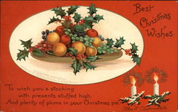 Best Christmas Wishes Postcard