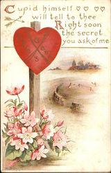 Cupid Himself Will Tell to Thee Right Soon the Secret You Ask of Me Postcard