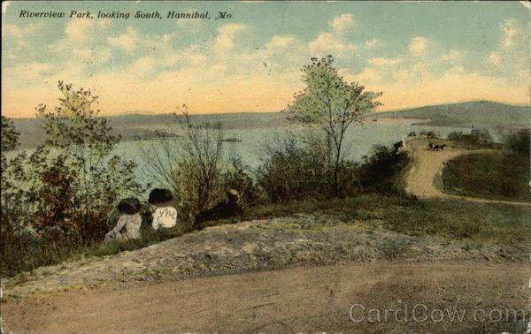 Riverview Park, Looking South Hannibal, MO